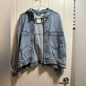 Abercrombie and fitch denim trucker jacket